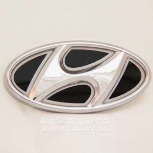   3D New HYUNDAI 14,5x7,2. Red