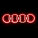   3D New AUDI 18x5,8. Red