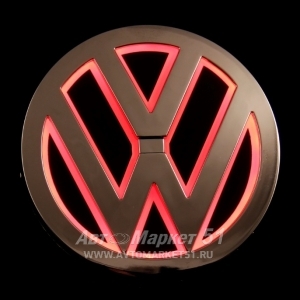   3D New VOLKSWAGEN 11x11. Red