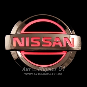   3D New NISSAN 11,7x10. Red