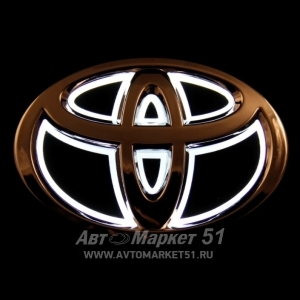   3D New TOYOTA 10x6,8. White